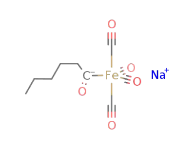 Na<sup>(1+)</sup>*C<sub>5</sub>H<sub>11</sub>COFe(CO)4<sup>(1-)</sup>