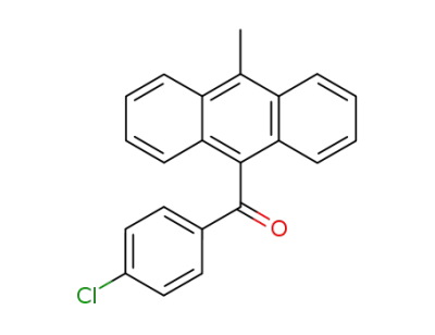 (4-Chloro-phenyl)-(10-methyl-anthracen-9-yl)-methanone