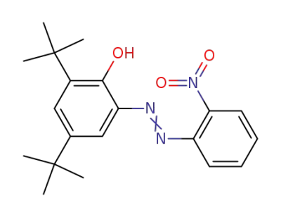2,4-bis(1,1-dimethylethyl)-6-[(2-nitrophenyl)diazenyl]phenol